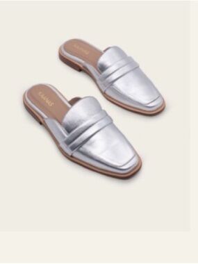 KAANAS  Women's Slip-On Loafers Congo silver